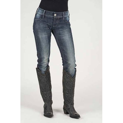 Stetson Ladies S Pocket Straight Leg Jeans