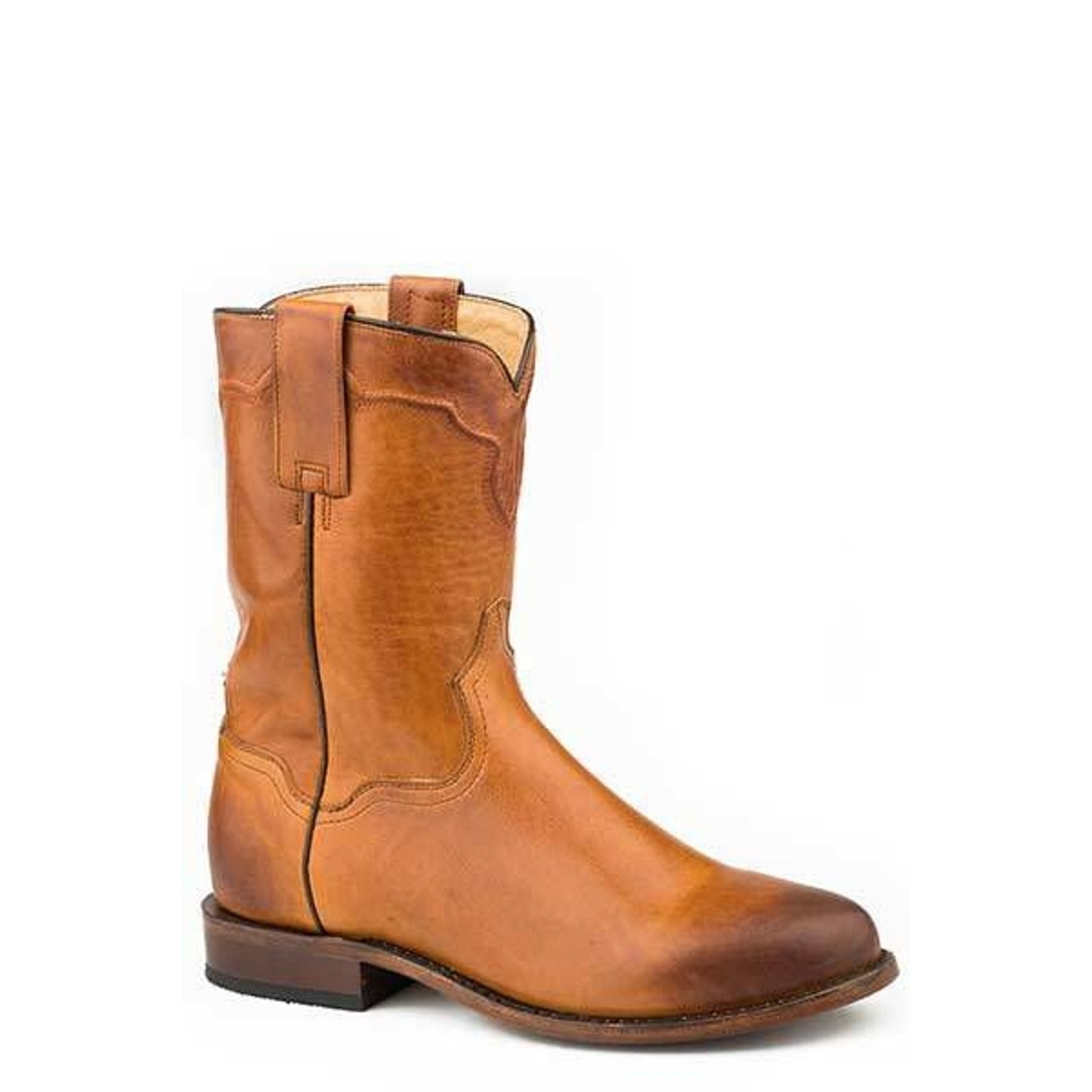Stetson Mens Puncher Burnish Boots