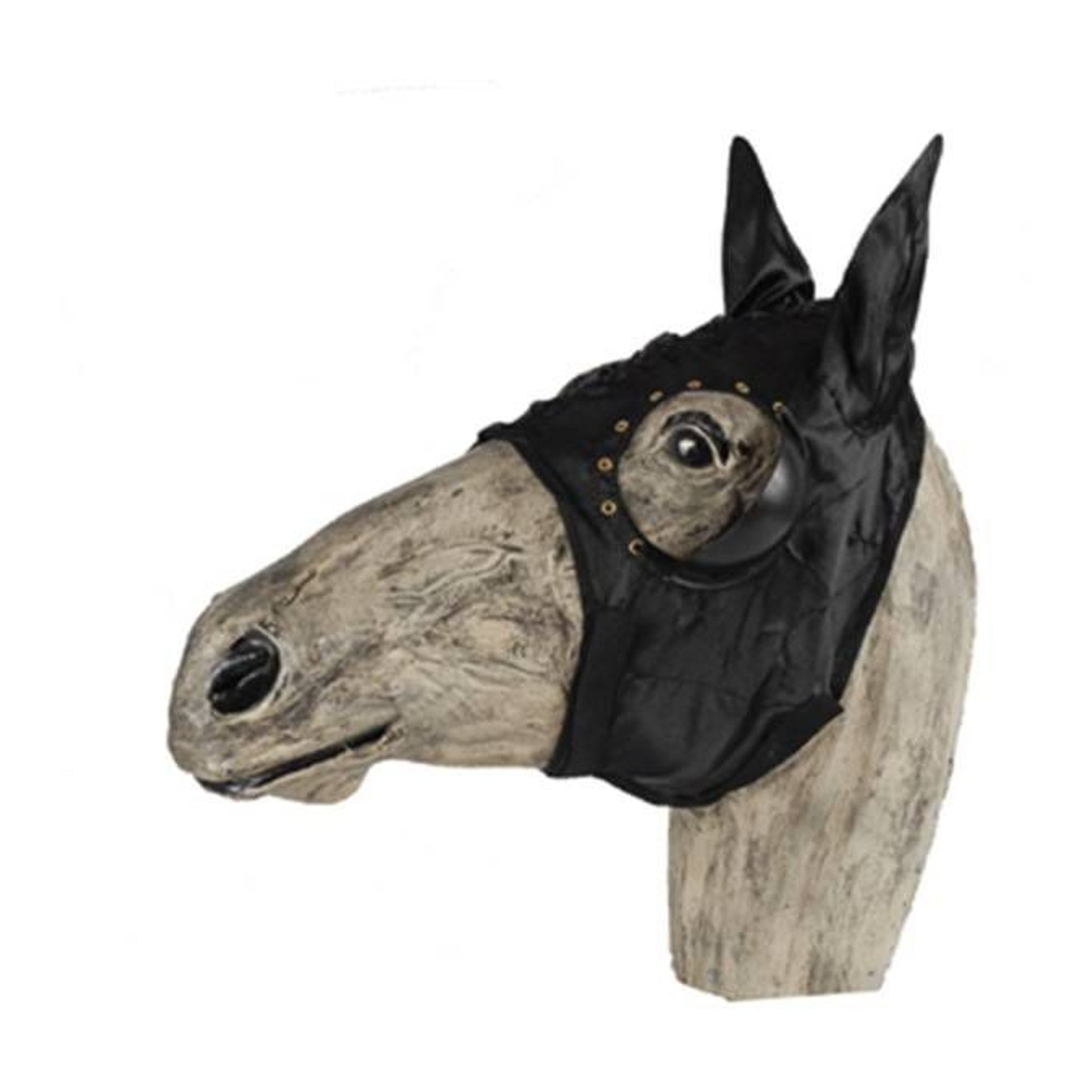 Jacks Blinker Hood With Ears Lace On Cup Black