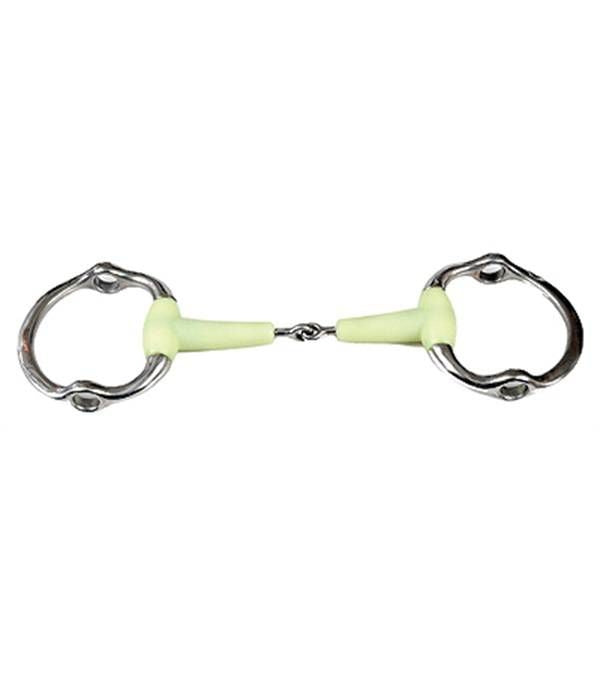 Jacks Apple Gag Bit Stainless Steel 5In