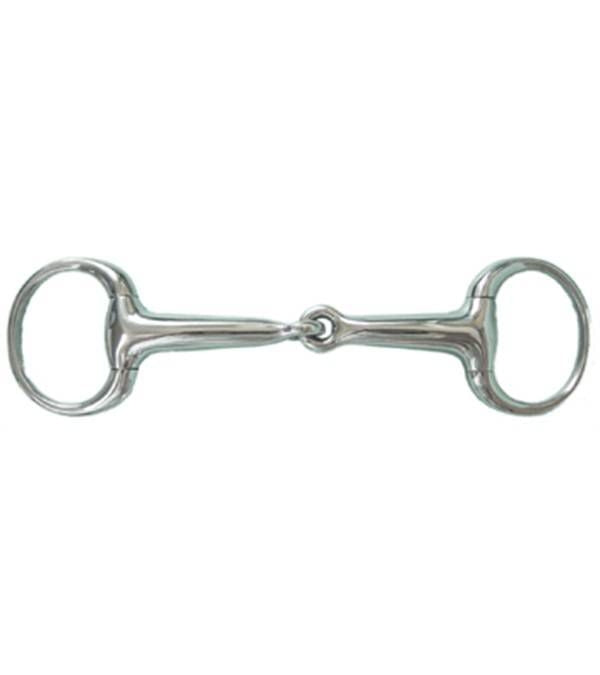 Jacks Hollow Mouth Eggbutt Snaffle Bit