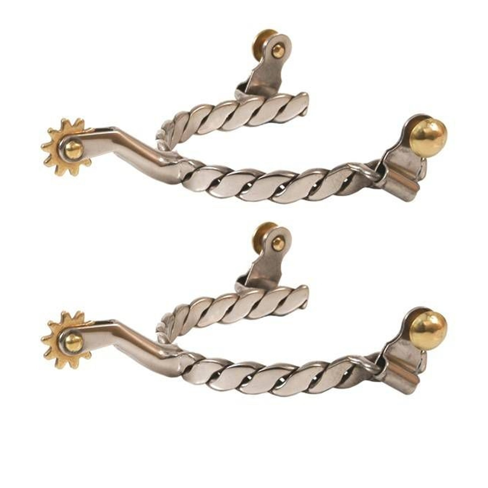 Jacks Mens Twisted Band Spurs