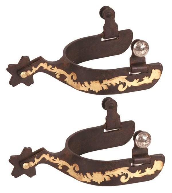 Jacks Spurs with German Gold Trim
