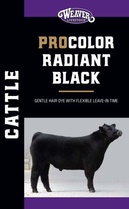 Weaver Livestock Procolor Radiant Black Black
