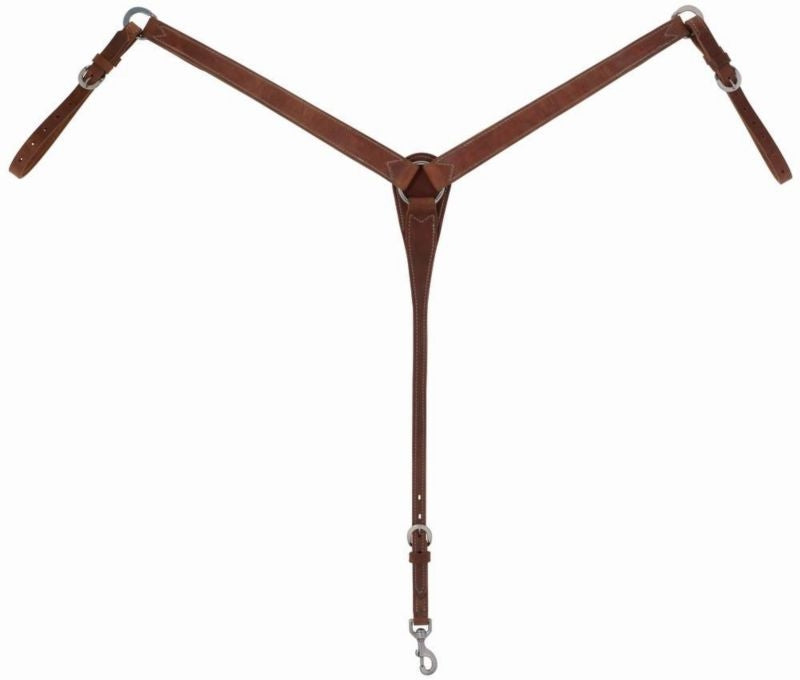 Weaver Protack Tapered Breast Collar Russet