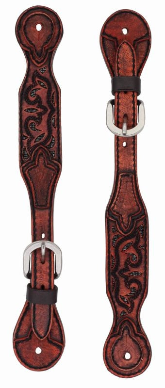Weaver Ladies Cross Pioneer Spurstraps Ladies Red