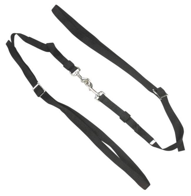 Kincade Nylon Side Reins with Side Buckles Black
