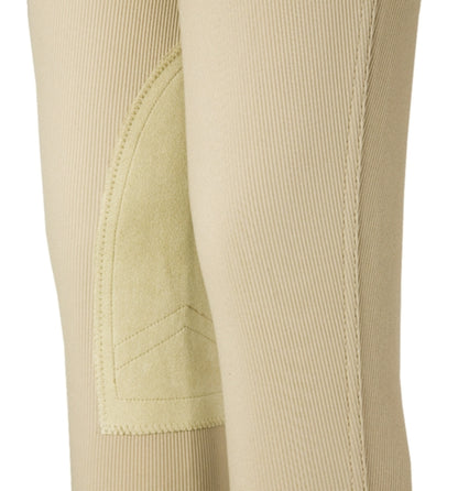 OPEN BOX Devonaire Kids All-Pro Dev-Tek Ribbed Breech - 8 Regular, Beige