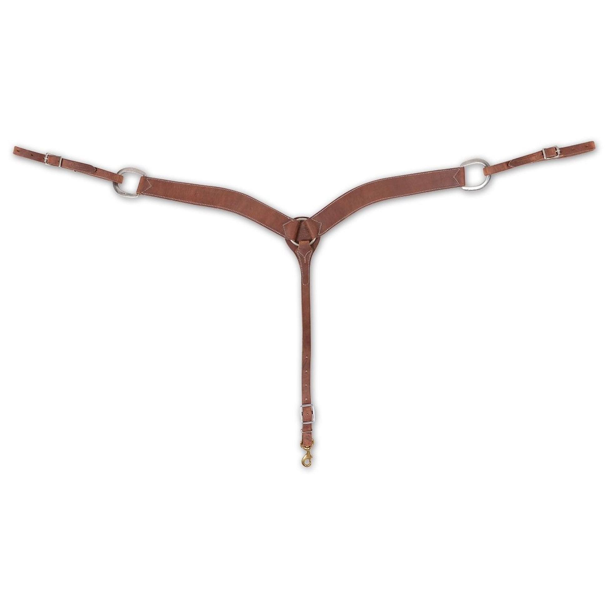 Martin Plain Harness Leather Breastcollar - 2"