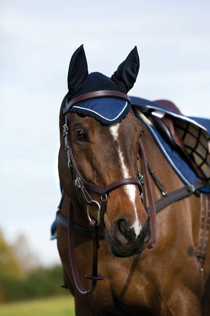 Rambo Grand Prix Ear Net Navy/Beige