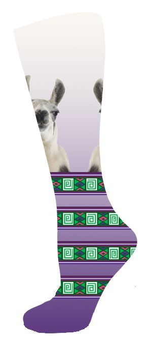InkStables Beagle Tall Boot Socks - Ladies