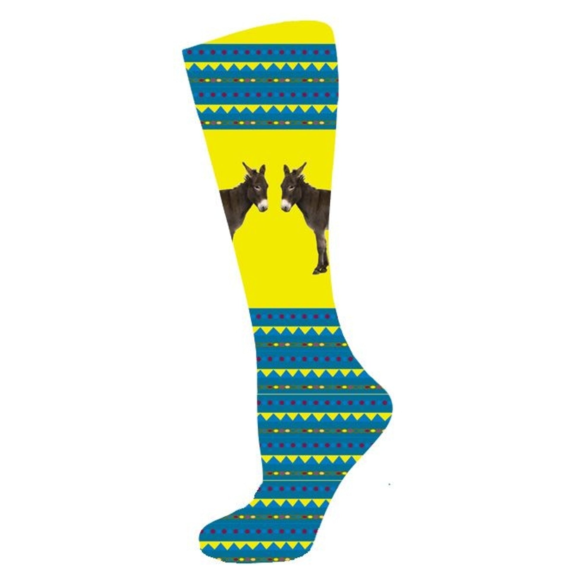 InkStables Tall Boot Socks - Tweens, Corgi