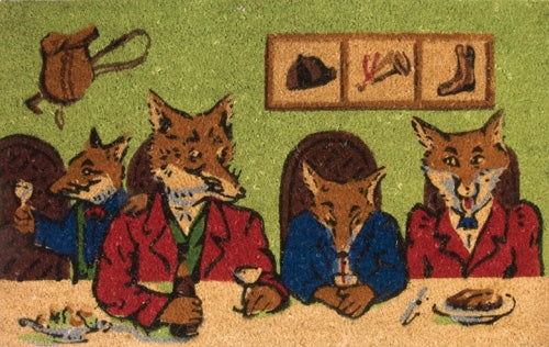 Coir Floor Mat - Foxes Breakfast