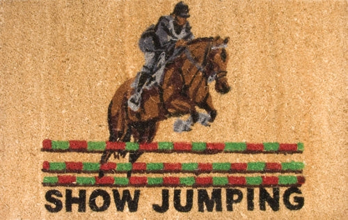 Coir Floor Mat - Show Jumping