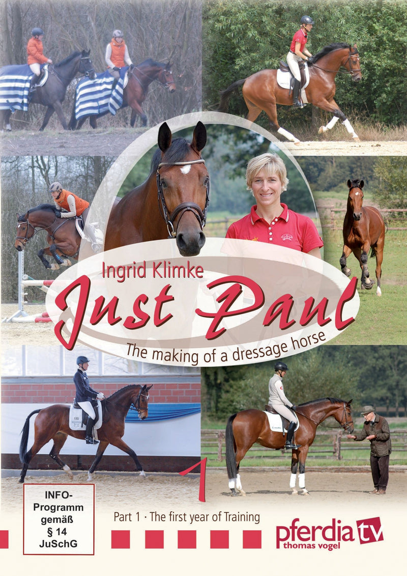 Just Paul: Making of a Dressage Horse DVD with Ingrid Klimke