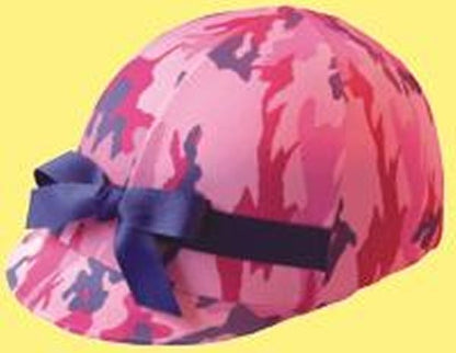 Helmet Helpers Pocket Helmet Cover - Zebra Print
