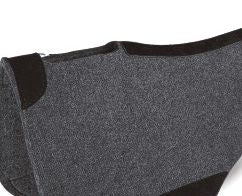 Tucker Round Felt Contour Cut Out Western Pad