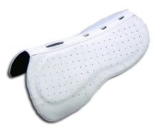 Cavallo English Wedge Half Pad 23L X 22W White